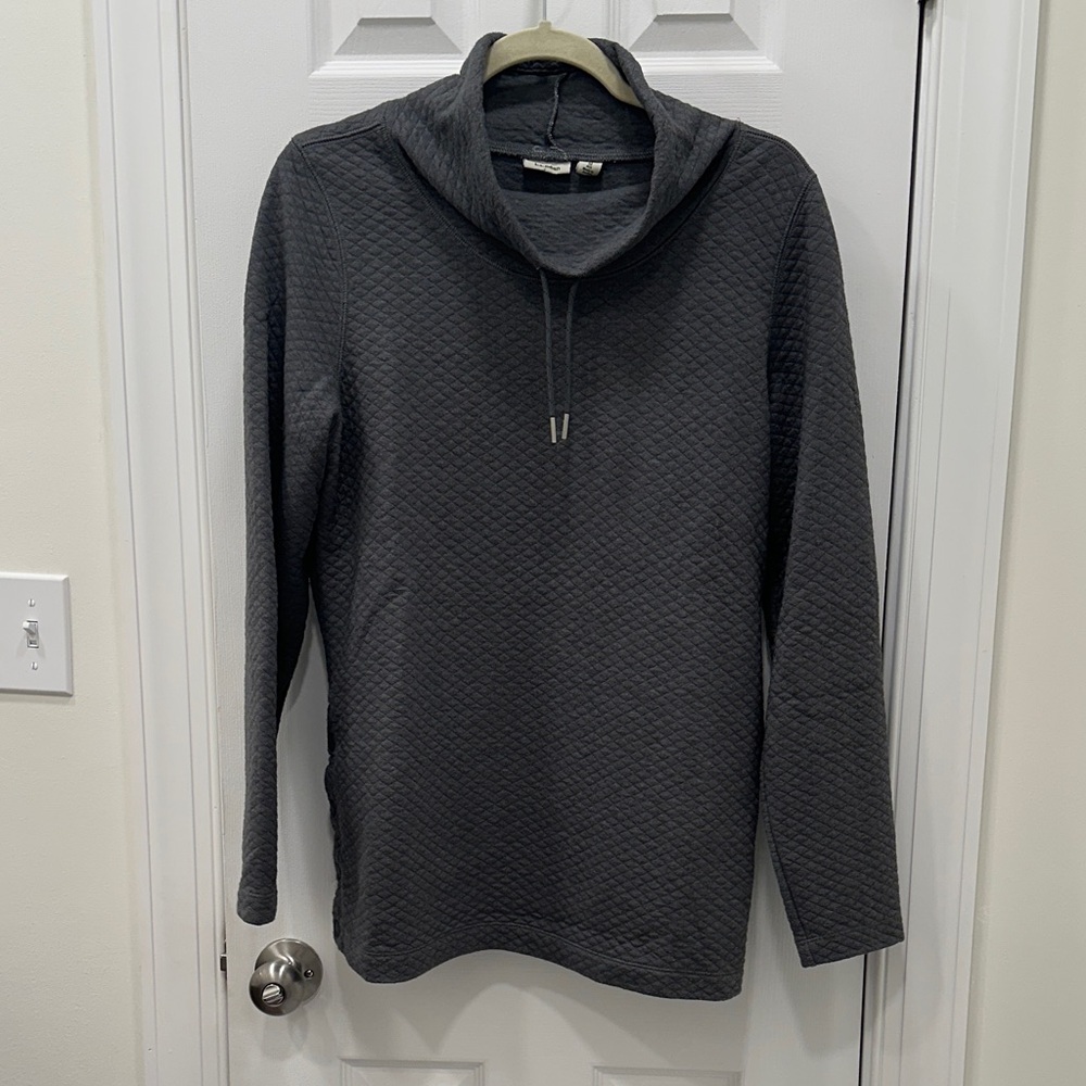 L.L. Bean Women’s Charcoal High Neck Sweater